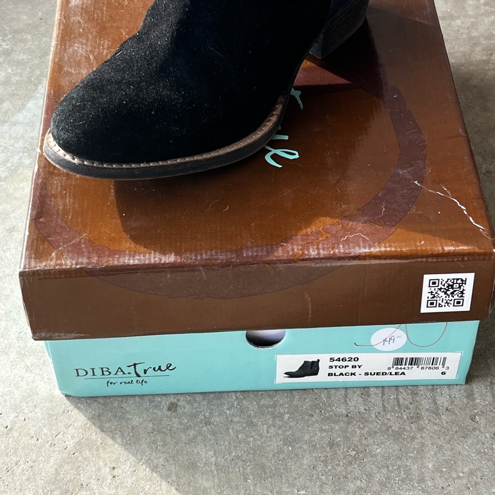 Diba Black Ankle Boots Classic Style